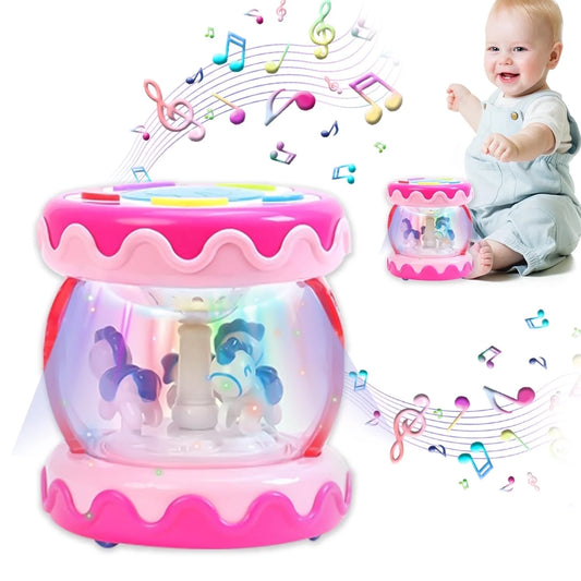 Musical light-up discovery toy for babies
